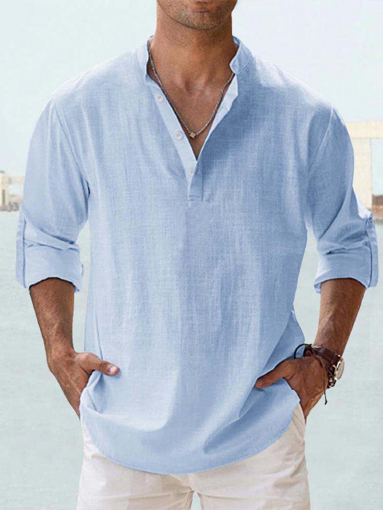 Arthur Linen Shirt - Breathable Comfort for Warm Days