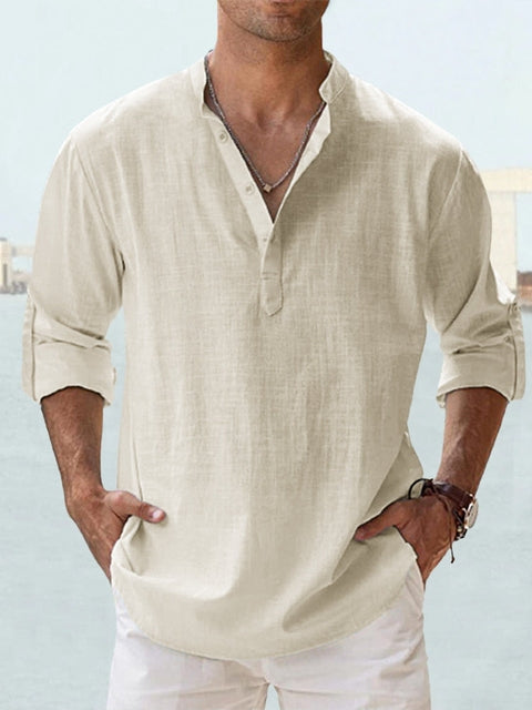 Arthur Linen Shirt - Breathable Comfort for Warm Days