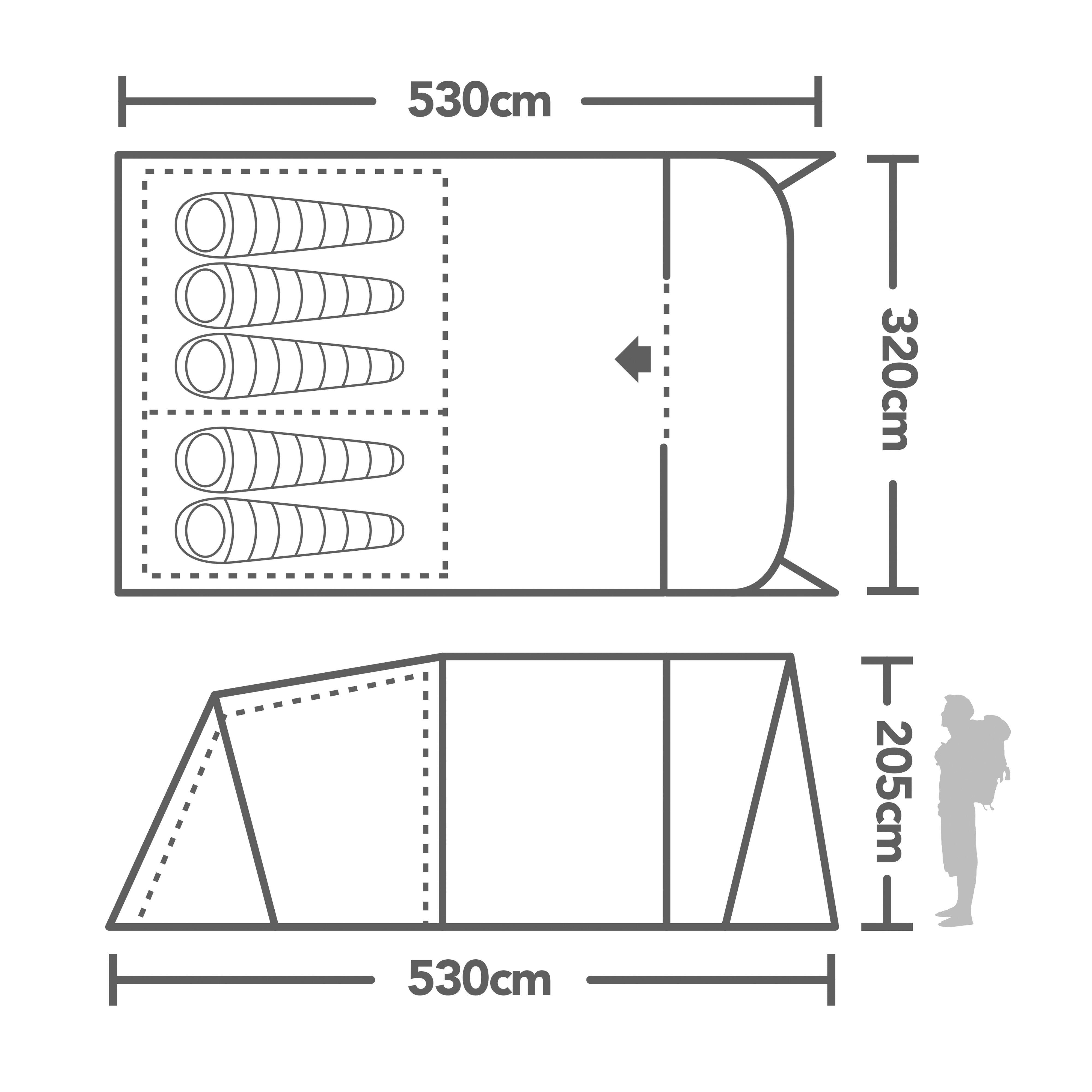 Outwell | Idaho 5 Air Tent