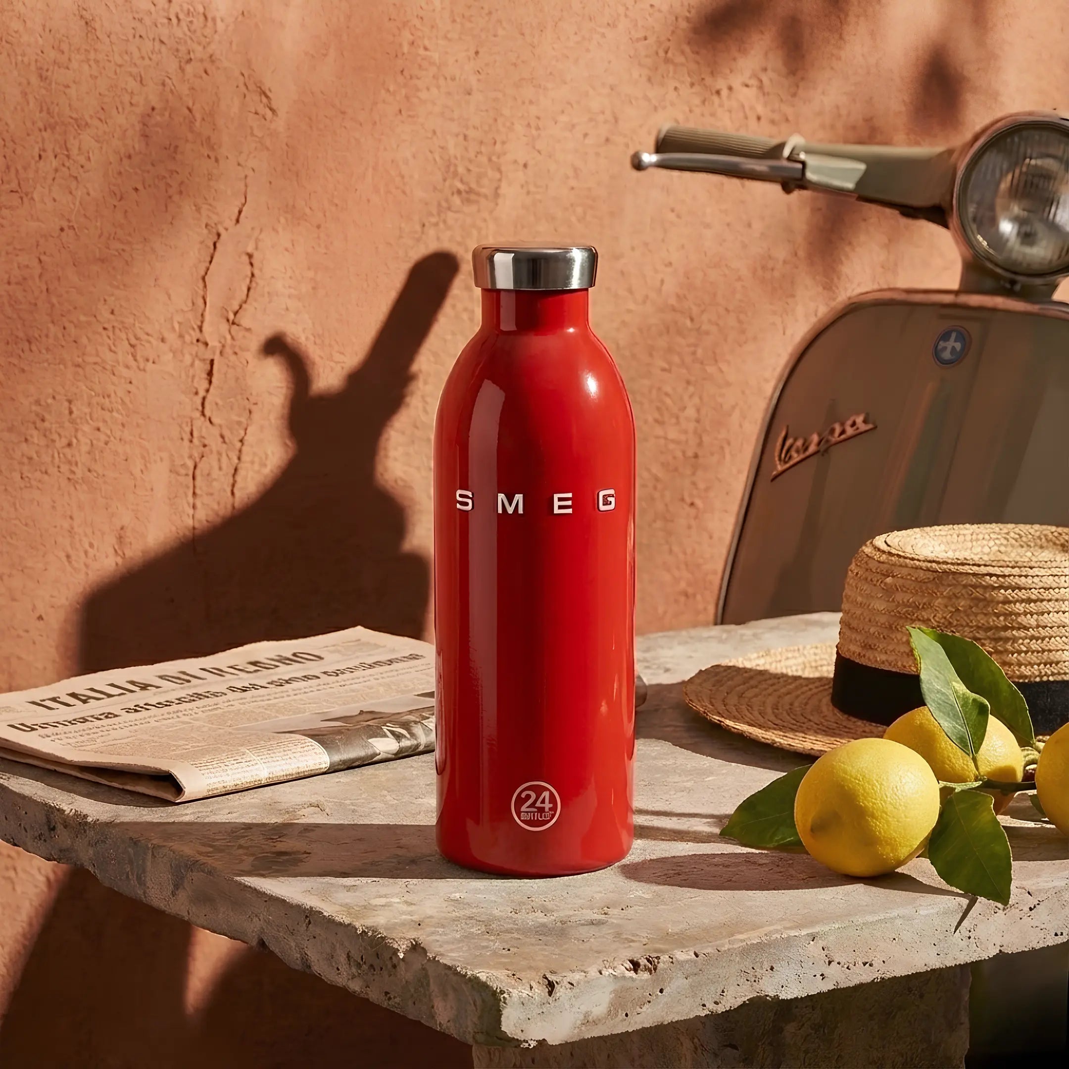50's Style Retro Insulated Bottle
